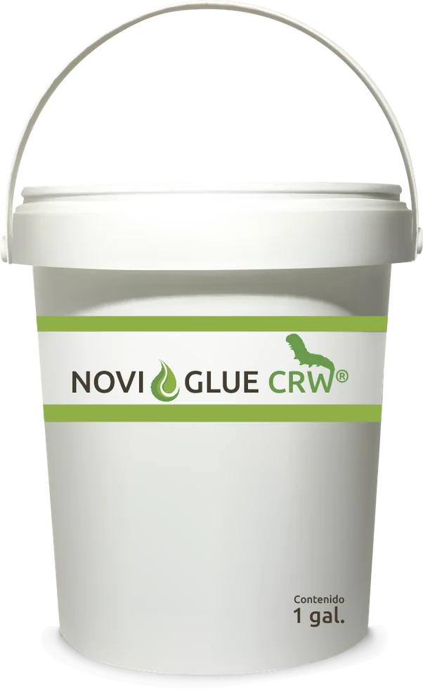 Envase de Noviglue CRW, Adhesivo rastreros