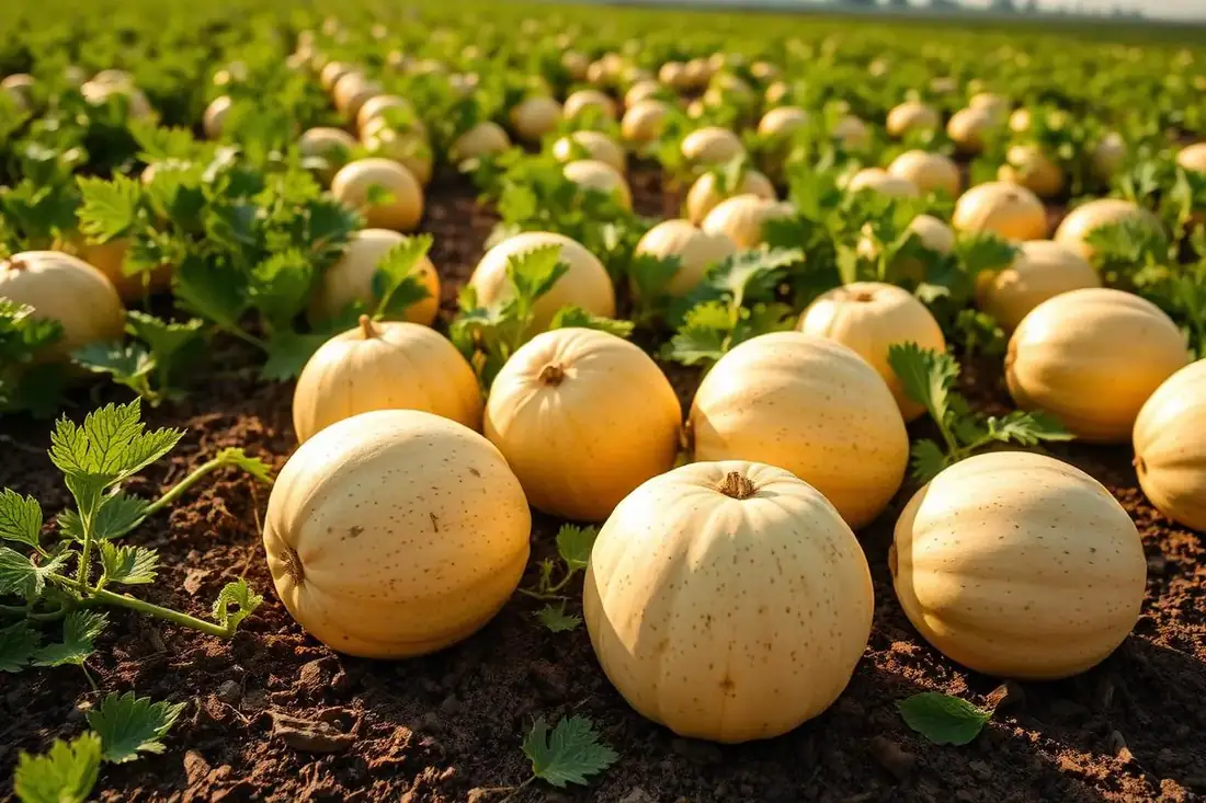 Programa de biofertilización de melón (Cucumis melo)